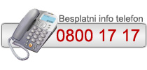 Besplatni info telefon